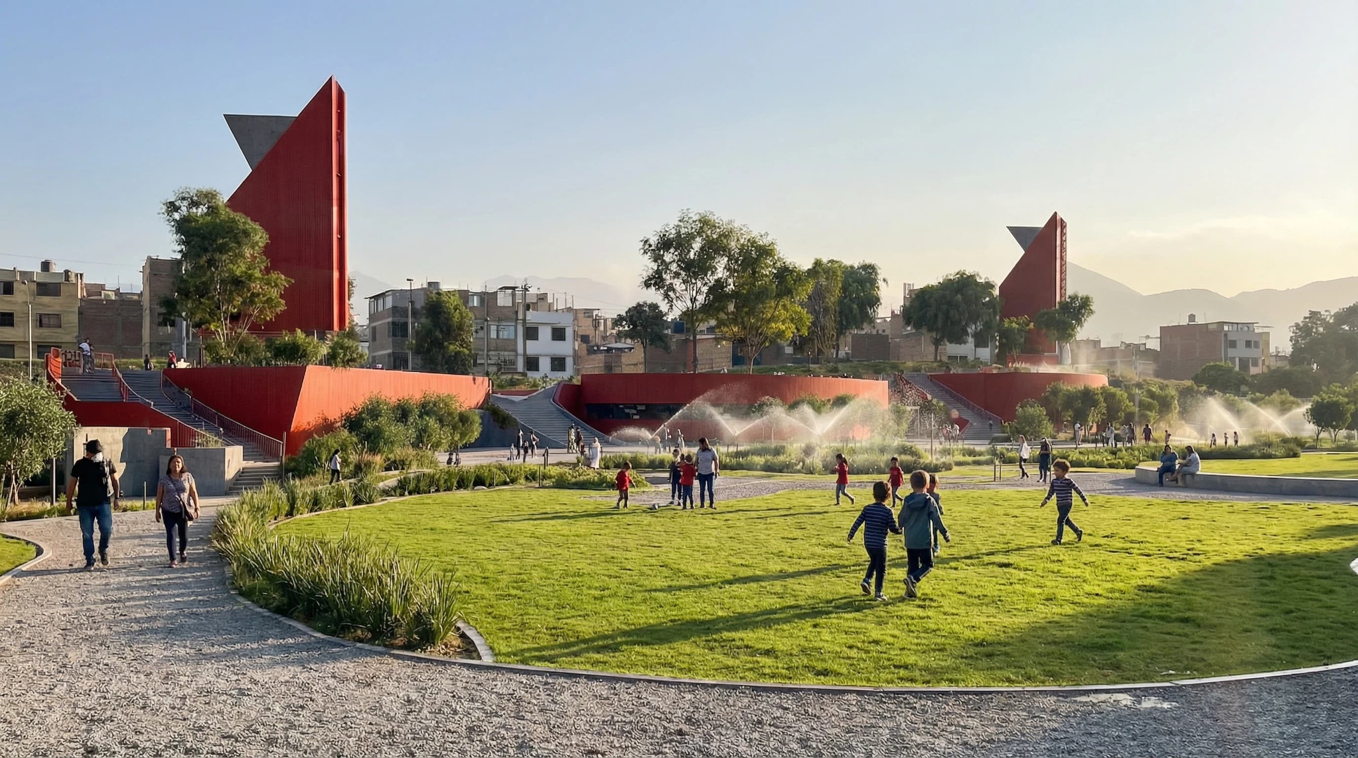 Fachada y volumen — referencia visual